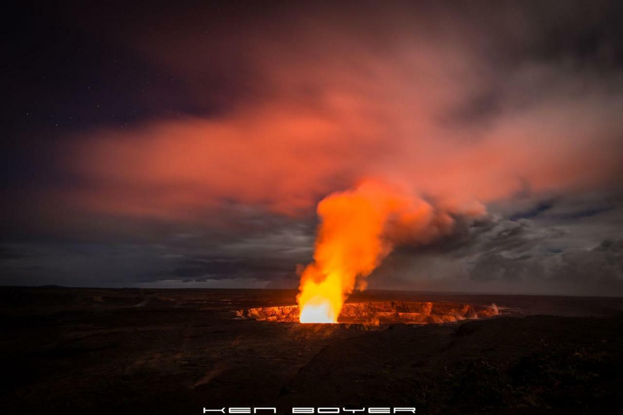 'Ama'u Lani Cottage Volcano Esterno foto